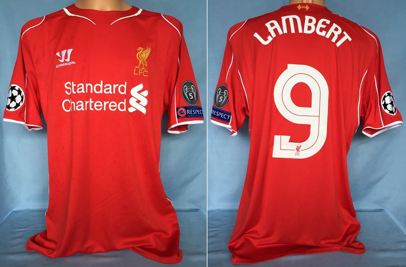 2014-15 Liverpool FC Home Shirt (L) » Excellent » The Kitman