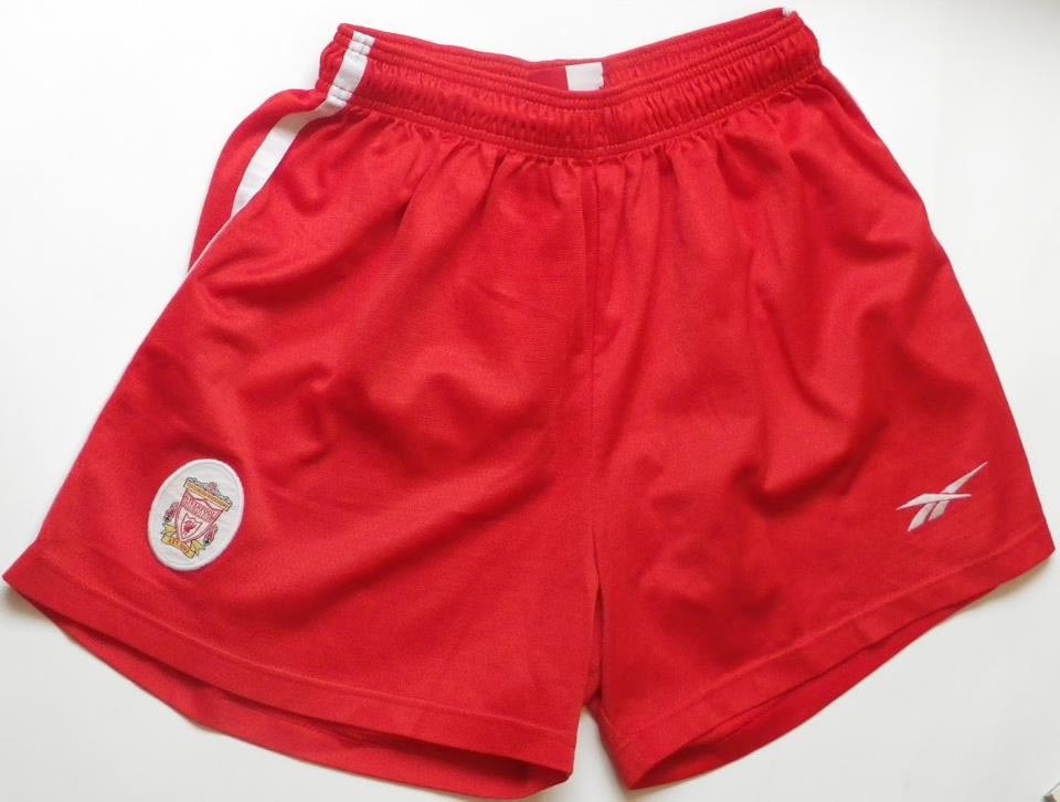 Liverpool FC Home players kits 1998 - 1999